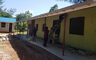 Zwei neue Klassenräume für den Kindergarten „Mvindeni“