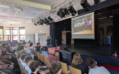 Besuch beim Patenkind – Spannender Vortrag