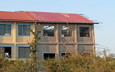Zwei neue Klassenräume in Lunga Lunga wachsen schnell