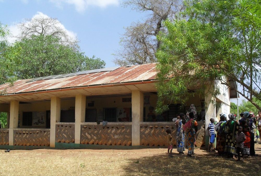 Gebäude der Dispensary in Mamba Village