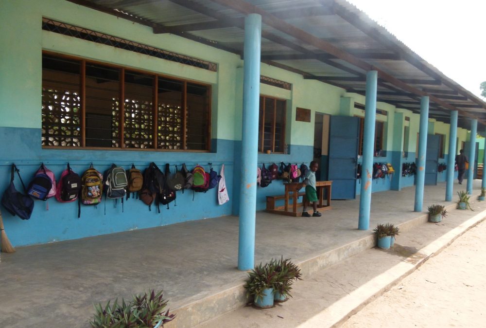 Ein neues Schulgebäude für den Kindergarten
