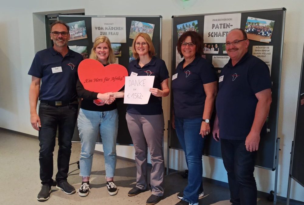 Spendensammlung am Jakobsweg